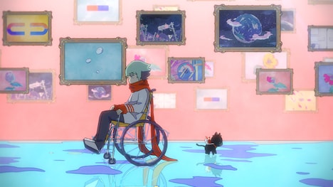 Eve「アンビバレント」MVのワンシーン。