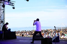 「SUMMER SONIC 2018」MOROHAのステージの様子。