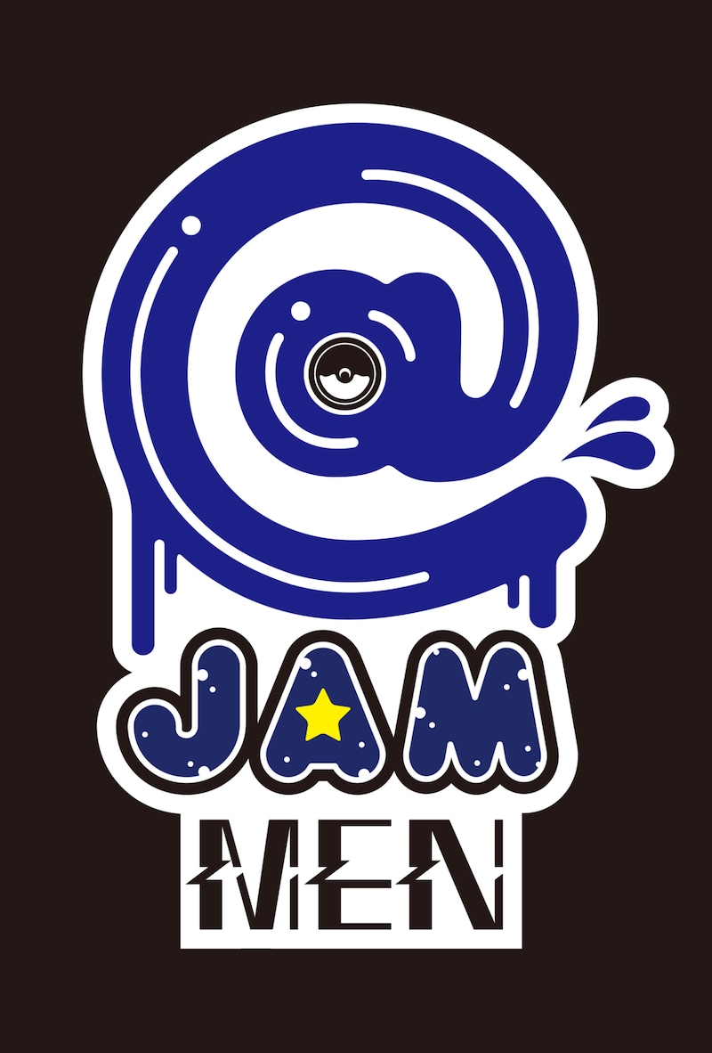 「@JAM MEN 2018」ロゴ