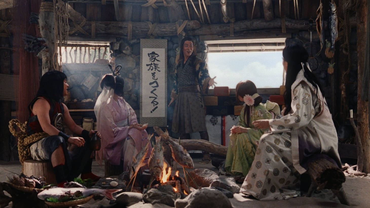 「お家をつくろう」MVのワンシーン。