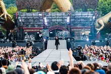 「GLAY × HOKKAIDO 150 GLORIOUS MILLION DOLLAR NIGHT vol.3」8月26日公演の様子。