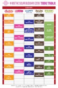 「中津川 THE SOLAR BUDOKAN 2018」9月23日公演タイムテーブル