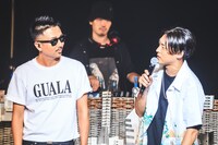 EGOとKEN THE 390。（撮影：粂井健太）