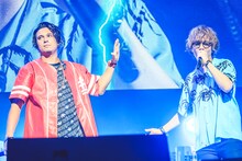 木村昴と浅沼晋太郎。（撮影：粂井健太）