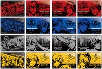 オリジナルグッズの長方形缶バッッジ。