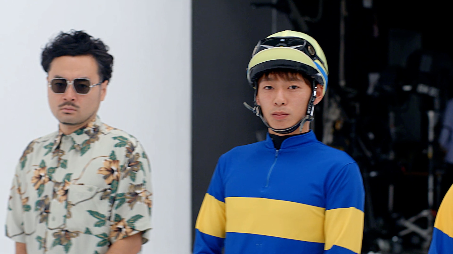 プロモーションムービー「的場文男の人生の勝算」のワンシーン。
