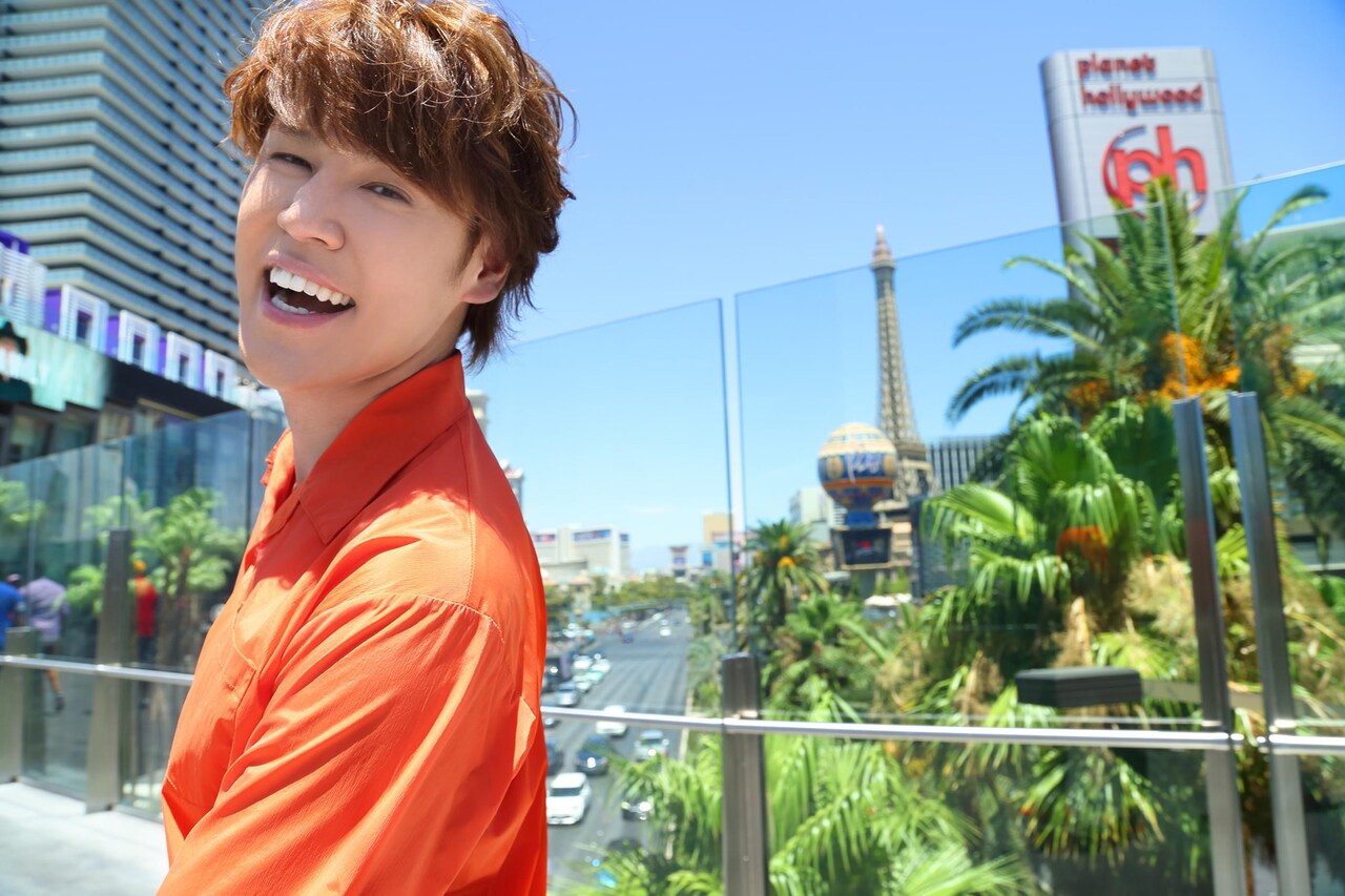 宮野真守のラスベガスでの写真集撮影に密着