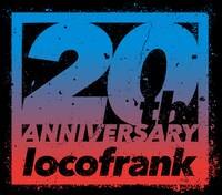 locofrank 結成20周年ロゴ