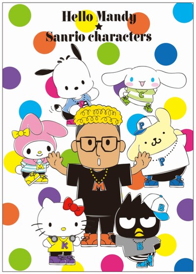 「Hello Mandy」ビジュアル (c) 1976, 1989, 1993, 2001, 2018 SANRIO CO.,LTD (c)LDH ASIA