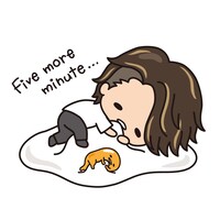 「赤西仁×ぐでたま」イラスト