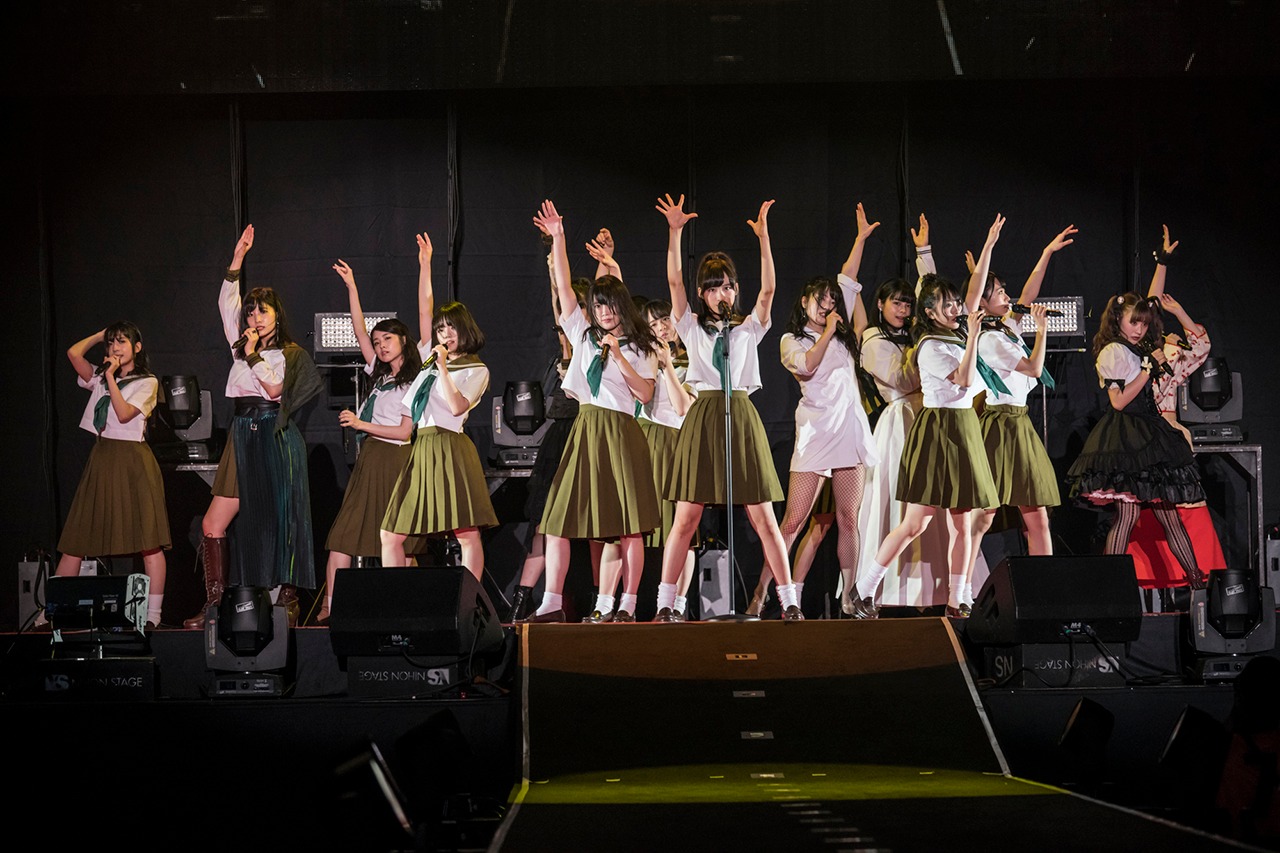 「マジムリ学園スペシャルステージ」の様子。