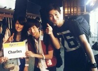 「閃光ライオット2014」出演時のCharles。