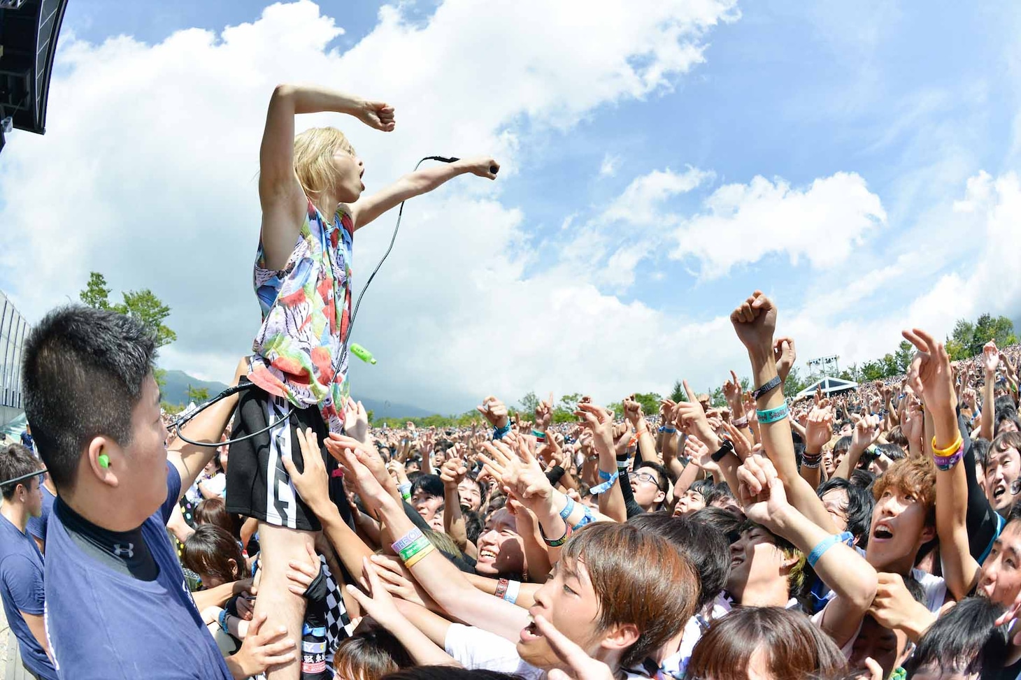 「SPACE SHOWER SWEET LOVE SHOWER 2018」Fear, and Loathing in Las Vegasのステージの様子。（撮影：高田梓）