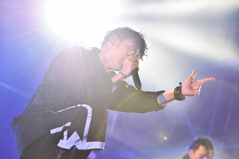 山中拓也（Vo, G / THE ORAL CIGARETTES）（撮影：高田梓）