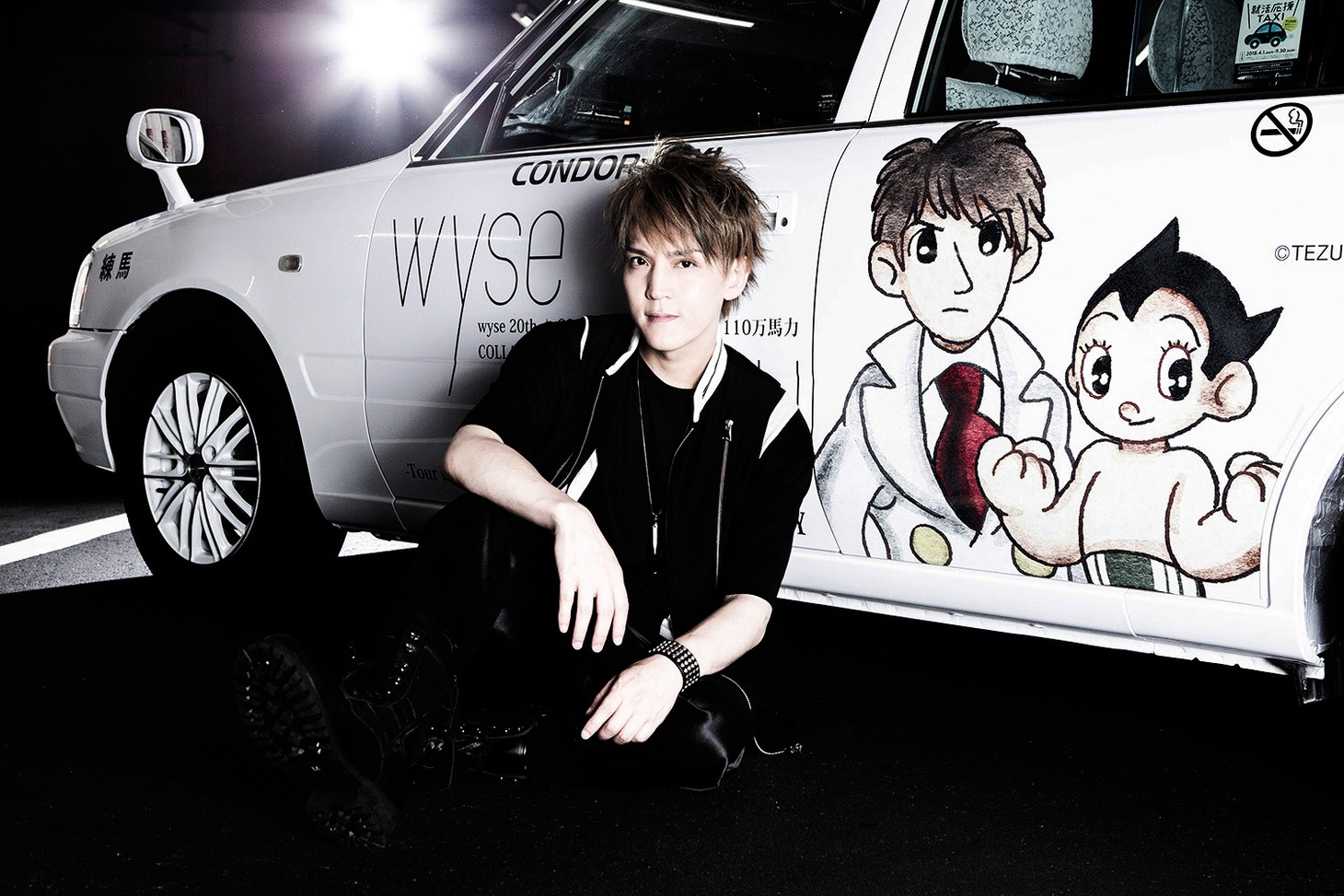 「wyse TAXI」とHIRO（G）。