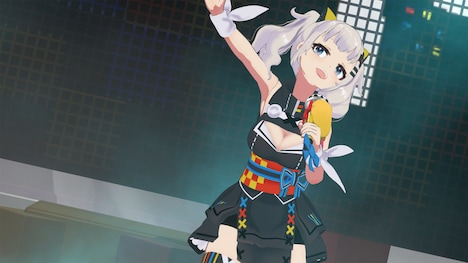 輝夜月のVRライブの様子。(c)Kaguya Luna/SACRA MUSIC 2018