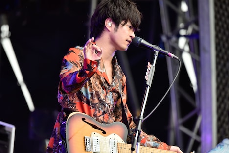 三原健司（Vo, G / フレデリック）（撮影：高田梓）