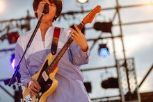 片岡健太（Vo, G / sumika）（撮影：上山陽介）