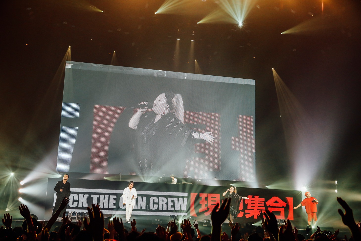 KICK THE CAN CREW「現地集合～武道館ワンマンライブ～」の様子。（撮影：西槇太一）