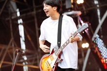 椎木知仁（G, Vo / My Hair is Bad）（撮影：上山陽介）