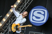 清水エイスケ（Vo, G / Age Factory）（撮影：岸田哲平）