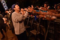 高城晶平（Vo, Flute, G / cero）（撮影：古溪一道）