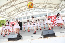 「NGT48 研究生お披露目ライブ ～お待たせしました！私たちも新潟の女です！～」の様子。(c)AKS