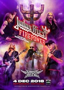 Judas Priest「FIREPOWER TOUR 2018」告知ビジュアル