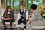 左から坂崎幸之助、岡林信康、黒柳徹子。(c)テレビ朝日