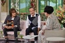 左から坂崎幸之助、岡林信康、黒柳徹子。(c)テレビ朝日