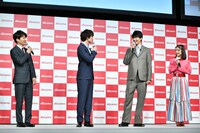 CM撮影の雰囲気について「楽しかったよね」と語り合う登壇者たち。