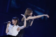 乃木坂46「真夏の全国ツアー2018」宮城・ひとめぼれスタジアム宮城公演の様子。（写真提供：ソニー・ミュージックレコーズ）