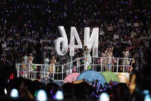 乃木坂46「真夏の全国ツアー2018」宮城・ひとめぼれスタジアム宮城公演の様子。（写真提供：ソニー・ミュージックレコーズ）