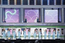 乃木坂46「真夏の全国ツアー2018」宮城・ひとめぼれスタジアム宮城公演の様子。（写真提供：ソニー・ミュージックレコーズ）