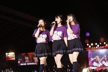 乃木坂46「真夏の全国ツアー2018」宮城・ひとめぼれスタジアム宮城公演の様子。（写真提供：ソニー・ミュージックレコーズ）