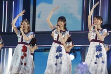 乃木坂46「真夏の全国ツアー2018」宮城・ひとめぼれスタジアム宮城公演の様子。（写真提供：ソニー・ミュージックレコーズ）