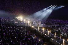 乃木坂46「真夏の全国ツアー2018」宮城・ひとめぼれスタジアム宮城公演の様子。（写真提供：ソニー・ミュージックレコーズ）