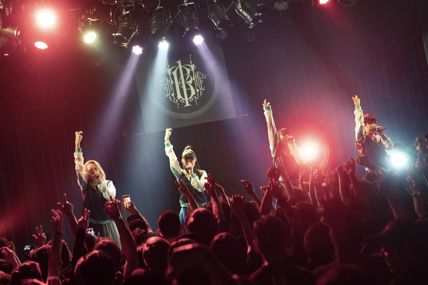 BiS1st「I Don't Know What Will Happen TOUR」岡山・YEBISU YA PRO公演の様子。（Photo by Sotobayashi Kenta）