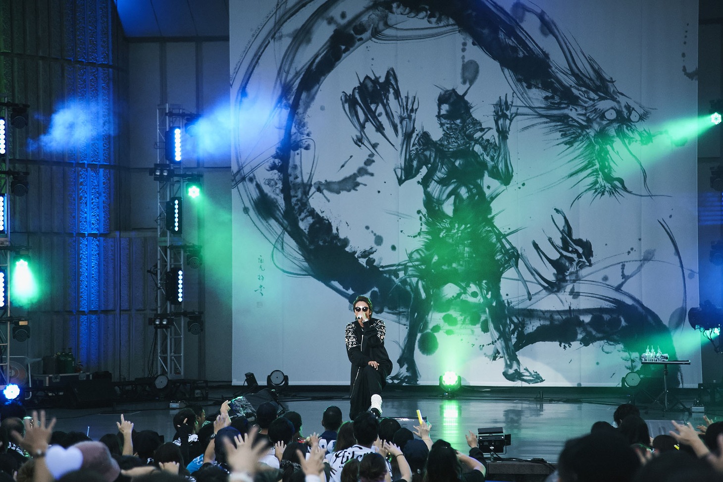 「Hilcrhyme LIVE 2018『One Man』」の様子。（撮影：高宮紀徹［67531graphics］）