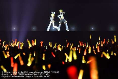 「初音ミク『マジカルミライ 2018』」東京公演の様子。