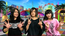 テレビ朝日「ぱりぴTV」に出演するヤバイTシャツ屋さん。