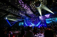 「EVENING WITH YOSHIKI 2018 IN TOKYO JAPAN 6DAYS 5TH YEAR ANNIVERSARY SPECIAL」の様子。