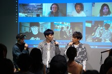 「w-inds.スペシャルファンミーティング」の様子。（写真提供：スポティファイ）