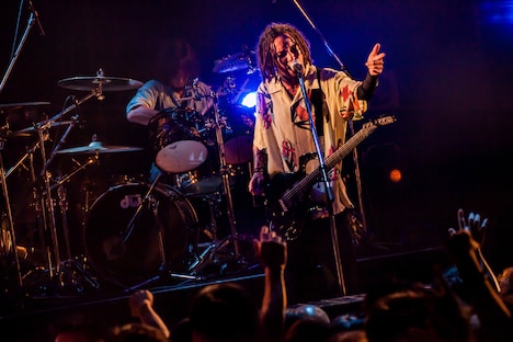 JESSE(G, Vo / The BONEZ)(Photo by Takashi "TAKA" Konuma)