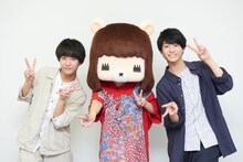 さくらしめじとコレサワ（中央）。