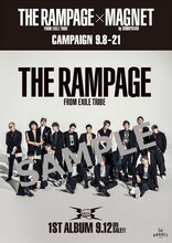「THE RAMPAGE × MAGNET by SHIBUYA109」ビジュアル