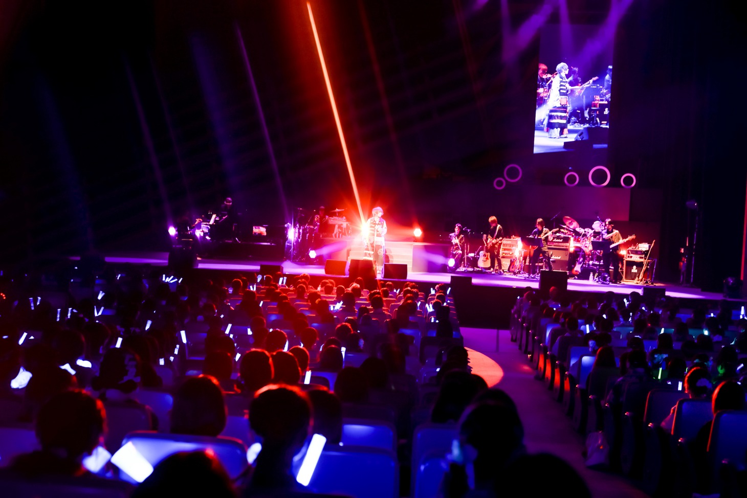 「Stars on Planet -星の王子さまにさよならを-」夜公演の様子。（Photo by Viola Kam［V'z Twinkle］）