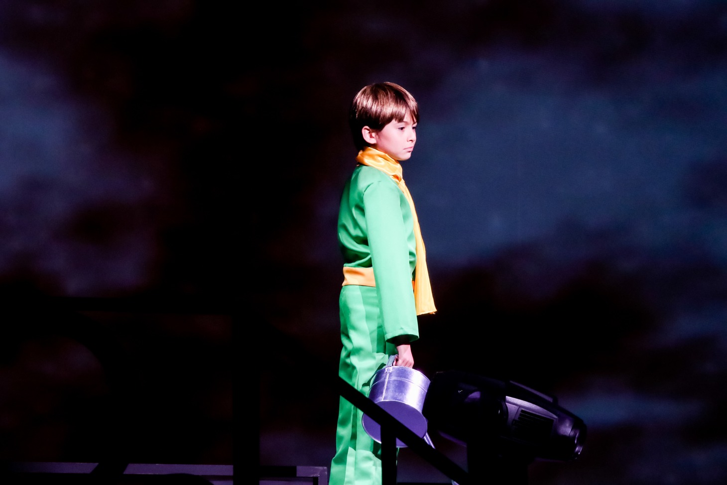 「Stars on Planet -星の王子さまにさよならを-」で王子さまを演じた一富士。（Photo by Viola Kam［V'z Twinkle］）