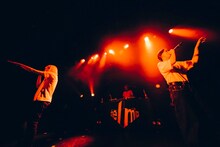 chelmico「真夏のPOW」の様子。（撮影：横山マサト）