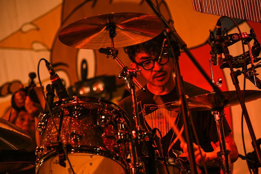 恒岡章（Dr / Hi-STANDARD）（Photo by Teppei Kishida）